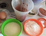 Foto langkah ke 1 dari resep Brownies Chocolatos Kukus.