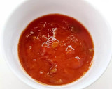 Foto del paso 2 de la receta: Tortillas multicolor con espárragos y salsa de tomate picante