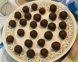 A picture of step 4 of Bengali Style: Narkel Nadu or Coconut Ladoo.