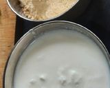 A picture of step 1 of Dahi kadi.