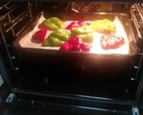 Foto del paso 2 de la receta: Chuletas de cerdo a la plancha con papas salteadas y pimientos asados