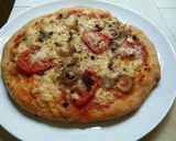 A picture of step 1 of Crust pickle pizza.