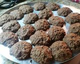 Foto del paso 4 de la receta: Galletas de chocolate de avena con un toque de naranja