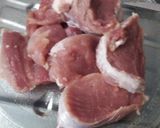 Foto del paso 1 de la receta: Solomillo frito acompañado de Arroz con azafrán