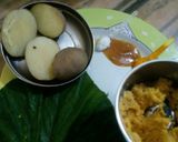 A picture of step 1 of Stuffed chana Dal potatoes.