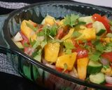 A picture of step 7 of Mango salsa.