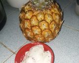 Foto del paso 1 de la receta: Helado de piña con pizcas de chocolate