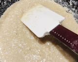 A picture of step 7 of Kaju Mungfali Katli.