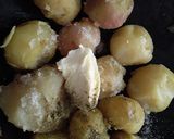 Foto del paso 3 de la receta: Pastel de papa, frijoles y plátano😛😋😊