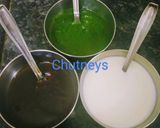 A picture of step 3 of Aloo tikki chaat.