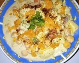 A picture of step 4 of Chana Chat.
