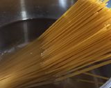 A picture of step 2 of Spaghetti alla Carbonara.