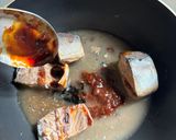 A picture of step 1 of Japanese Saba (Mackerel) Dan Dan Noodles.