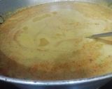 A picture of step 5 of Palak Kadhi.