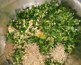 A picture of step 1 of Leafy Pakoda.