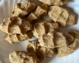 A picture of step 3 of Burfi churmu.