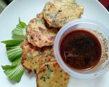 Foto langkah ke 3 dari resep Tofu & vegetable pancake.