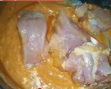 A picture of step 2 of Tandoori chicken.