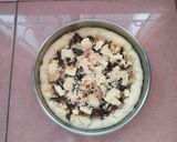 Foto langkah ke 4 dari resep Mozzarella mushroom spicy beef pizza.