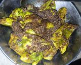 A picture of step 7 of Mirchi Chatkhara.