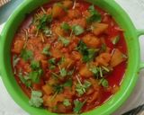 A picture of step 8 of Punjabi style Pumpkin.