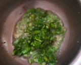 મૂળા ની ભાજી નું લોટયુ શાક(mula Bhaji Shak Recipe in Gujarati) રેસીપી સ્ટેપ2ફોટો