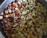 A picture of step 1 of Dal palak.