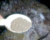 A picture of step 5 of Beef white karahi.