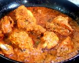 A picture of step 1 of Chicken Lapeta Dhaba style.