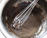 A picture of step 3 of Millet Dark Chocolate Pancakes.