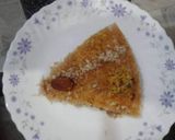 A picture of step 1 of Pakistani basbosa😊.