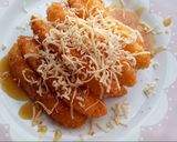Foto langkah ke 5 dari resep Stik pisang karamel keju.