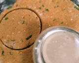 A picture of step 3 of Lahsun Bajra bhakri.