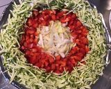 Une image de l'étape 6 de Salade surprise courgettes poivrons et barquettes d endives façon sandwich.