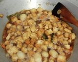 Foto langkah ke 3 dari resep Ongseng kecap tahu, telur puyuh.