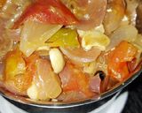 A picture of step 3 of Paneer Kaju Curry.
