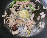 A picture of step 4 of Peas Pulao.