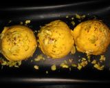 A picture of step 3 of Mango Roasted Pista Ice Cream.