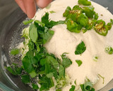 A picture of step 2 of Cucumber - Soya Pancake.