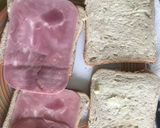 Foto del paso 3 de la receta: Sándwich de jamón y queso