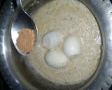 A picture of step 7 of 3 color egg qorma.