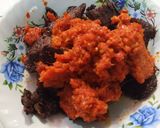 Foto langkah ke 7 dari resep Dendeng Kering Sambal Balado (No MSG).