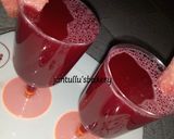 A picture of step 4 of Melon beet juice.