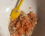Foto del paso 4 de la receta: Hamburguesa con salmón