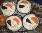 A picture of step 5 of White Chocolate Orange Mousse Parfat.