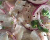 Foto del paso 3 de la receta: Ceviche de dorada para llevar 🏖 ⛰