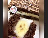 عکس مرحله 1 از دستور کیک بستني شكلاتي با سس شكلاتي دو رنگ 😍😍