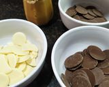 Foto del paso 1 de la receta: Bombón Marroc, de chocolate y mantequilla de maní