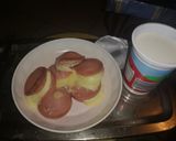 Mikrós, sajttal töltött párizsi szeletek recept fázis 5 fotója