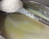 A picture of step 3 of Dudhpak (Rice pudding).